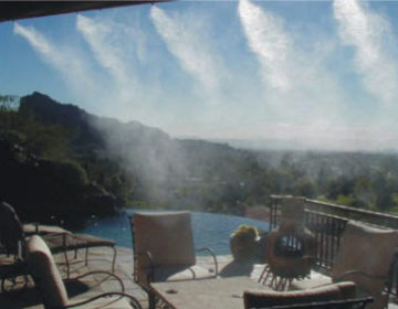 Misting your outdoors
